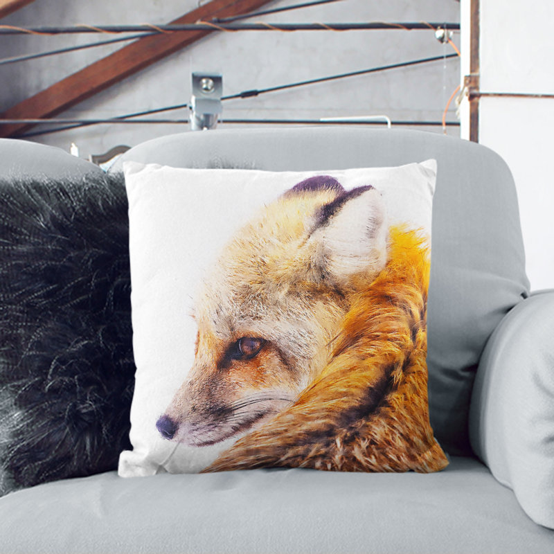 Square Throw Cushion, 55cm H x 55cm W x 20cm D
