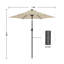 Parasol de marché lumineux 7,5 pi Atanase-2077758263-2051477505