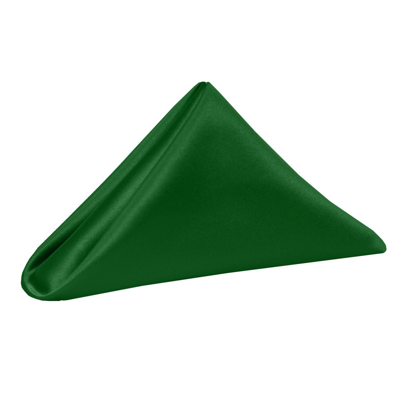 Duchess Polyester Square Napkin, Emerald