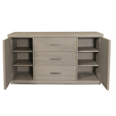Judye 66'' Solid Wood Sideboard