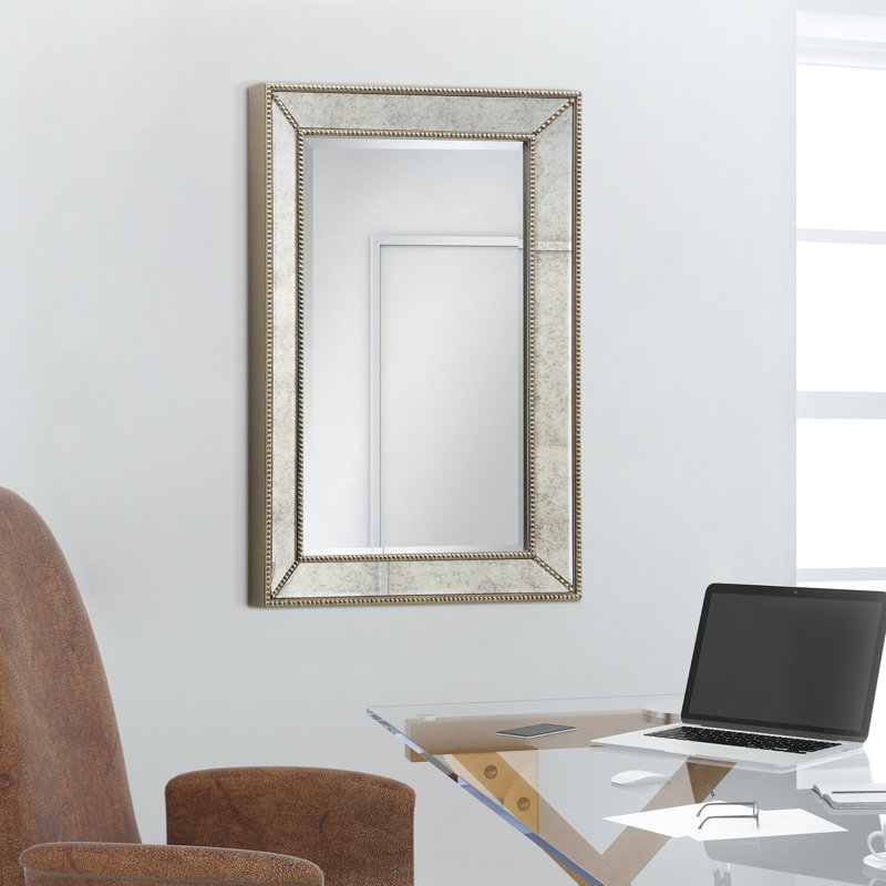Dansfield Solid Wood Rectangle Mirror, 20" x 30"