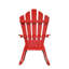 Chaise inclinable rouge pour terrasse, patio et arrière-cour