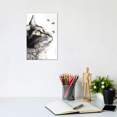 Buzzz.. by Soo Beng Lim - Wrapped Canvas Painting