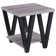 Justine 2-Piece Rectangular Coffee And End Table Set Grey