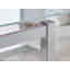 Tierra Modern Glass & Metal Extendable Dining Table Set & 6 Luxury Upholstered Velvet Dining Chairs-2120518724-2100180867