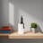 Fogle Sculpture on White Marble Base