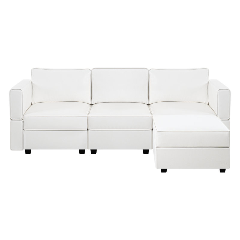 Canapé avec repose-pieds Contemporary DIY Collection