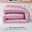 Édredons en duvet de satin rose Jucy Couture-130632994