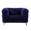 Chaise d'intérieur rembourrée, chaise d'appoint capitonnée