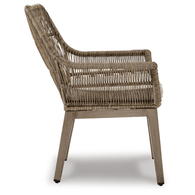 Fauteuil de terrasse avec coussin Brewer