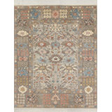 Transitional One-of-a-Kind Rectangle 9'9" X 8'2" Hand Knotted Area Rug