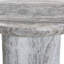 Waylie Small Marble End Table-River Grey Marble