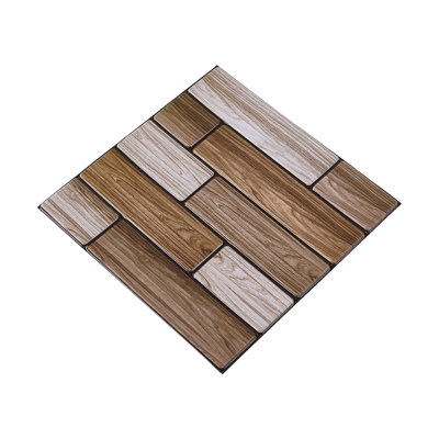 10-Pack 3D Self-Adhesive Wall Tile Stickers