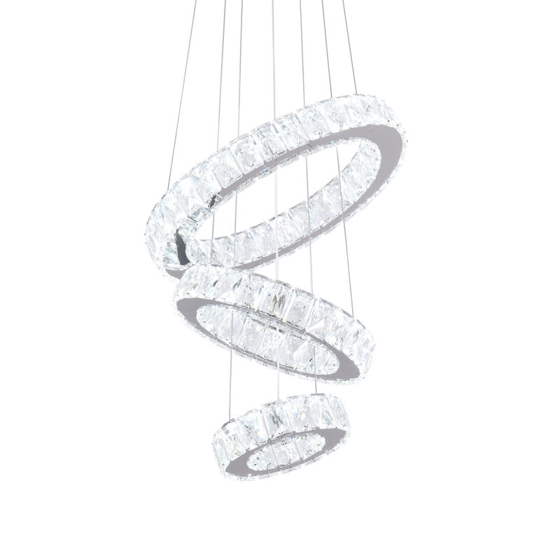 Lustre à 3 lumières DEL Kobie