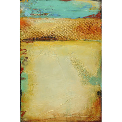 Nouveau Floral Design II - Wrapped Canvas Painting
