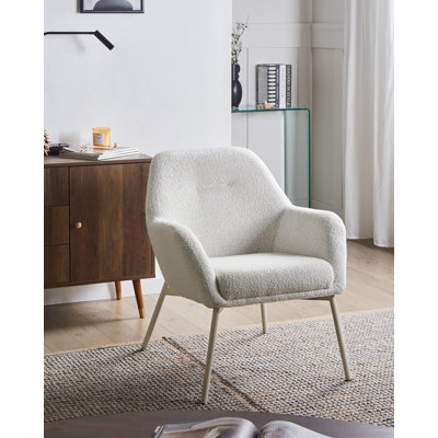 Upholstered Fabric Armchair