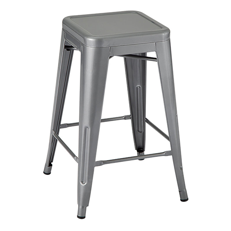 Tabouret de comptoir 24 po Winbush, Argent