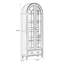 Vitrines en bois massif noisette + verre-120539003