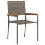 7 Piece Garden Dining Set Poly Rattan-21127484