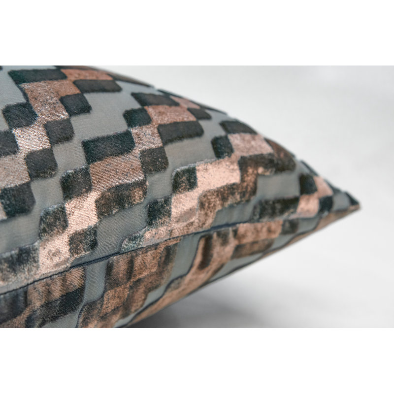 Lumbar Pillow Cover & Insert, Gunmetal