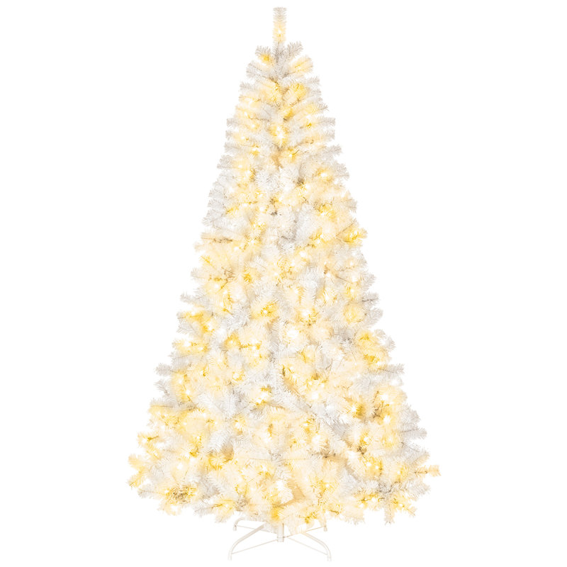 Arbre de Noël artificiel éclairé 8 pi