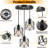 3 - Light Matte Black Pendant