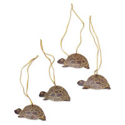Figurine suspendue Royal Turtle