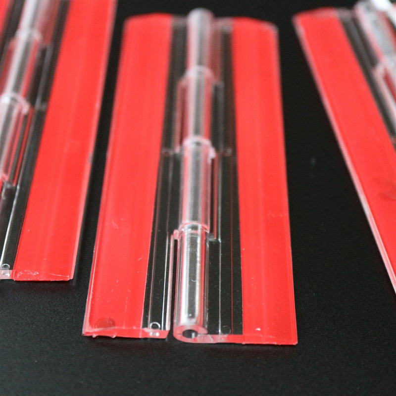 Acrylic Hinges - No Glue Required Transparent Clear Plastic Acrylic 100mm