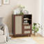 Buffet en rotin avec tablette réglable-405221103