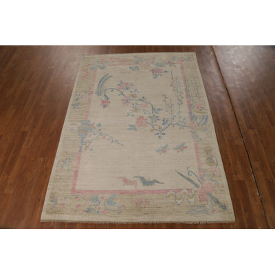 Tapis turc Art Deco 5 x 7