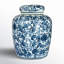 Pot en céramique bleu / blanc Chadwicks-1027995625