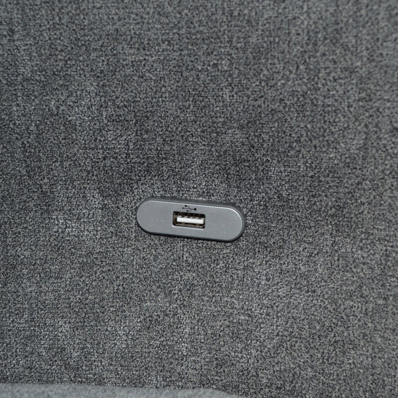 Upholstered 127.5 " L-Shaped Seating Component