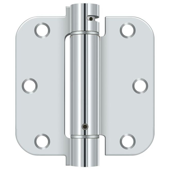 Steel Hinge, Polished Chrome