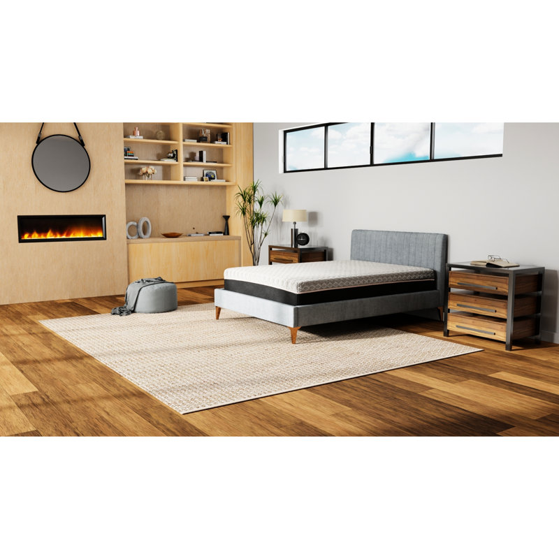 Matelas pour grand lit 14 pouces - Mousse à mémoire de forme cuivre et fatigue, Grand lit