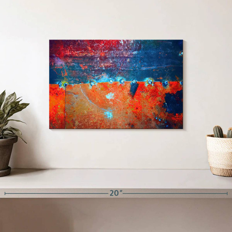 Avery rouille abstrait