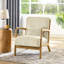 Chaise d'appoint moderne à rayures avec coussin, structure en bois et siège rembourré, idéale pour le salon-1805371022