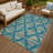 Machine Washable Indoor/Outdoor Chantille ACN2502 Southwest Rug-210537746-210537747