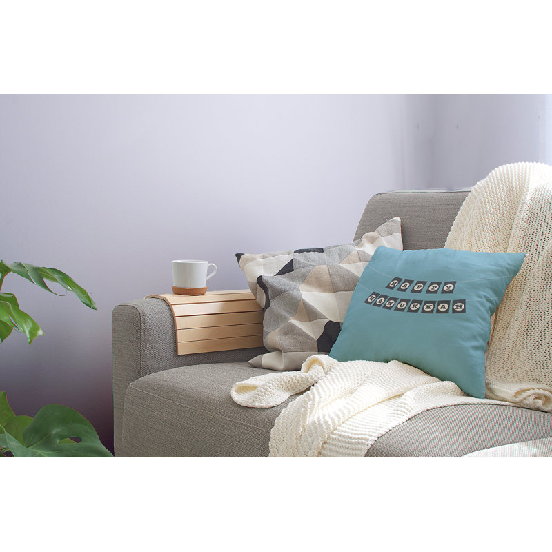 Essence des Fêtes «Happy Hanukuah», 20 po x 20 po, Bleu clair