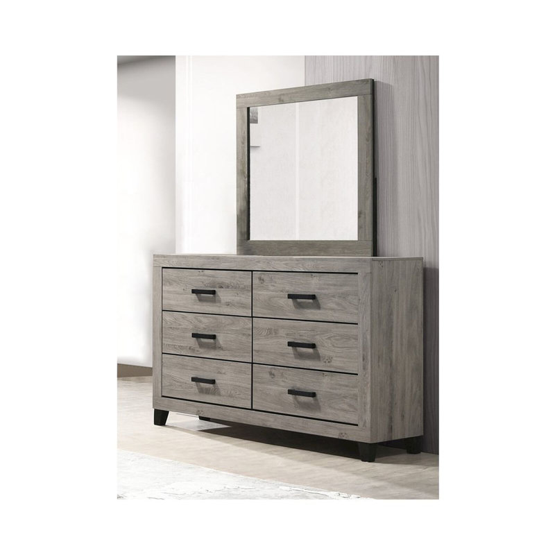 Comstock à 6 tiroirs avec miroir