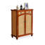 Banc de rangement pour chaussures en bois massif