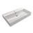 BOCCHI Milano 18.3'' Fireclay Rectangular Bathroom Sink with Overflow-90558807-94265178