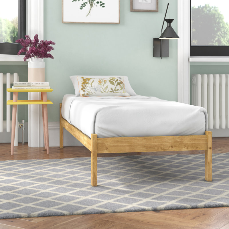 Solid Wood Bed, Small Double (4')