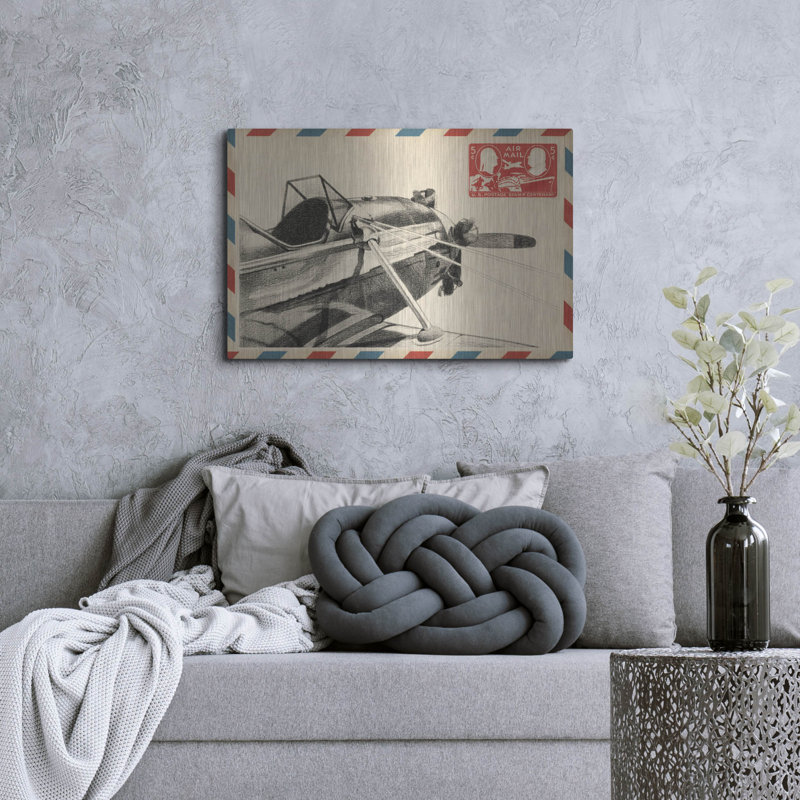 «Small Vintage Airmail I» par Ethan Harper, H 24 po x l 36 po