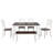 6 Piece Dining Table Set With Bench