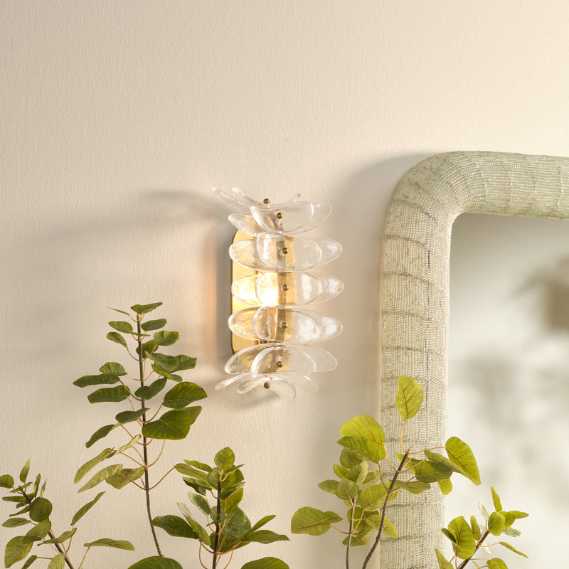 Coronet Wall Sconce, Clear