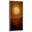 «Radiant Sun Over Red Desert Mountain Layers», reproduction d'art sur toile encadrée-2055081330-2055081331