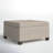 Della Button Tufted Square Storage Ottoman-1162240542