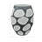 Brayden Studio® Havre Small Grey Glass Vase-106599719