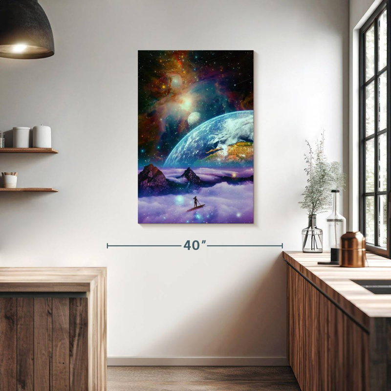 Kelan A Way Out Of Earth, 39" H x 26" W