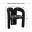 Upholstered Modern Dining Chair Kitchen Velvet Armchairs-1855349036